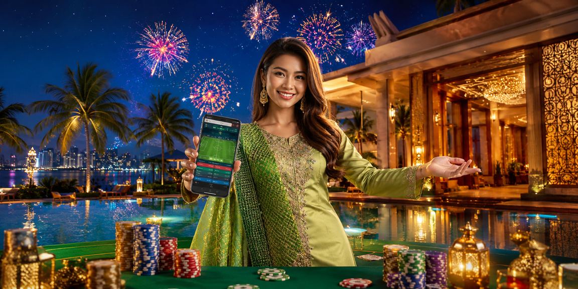 Suasana Hari Raya dengan akses kasino mudah alih pr1ma di Kuala Lumpur